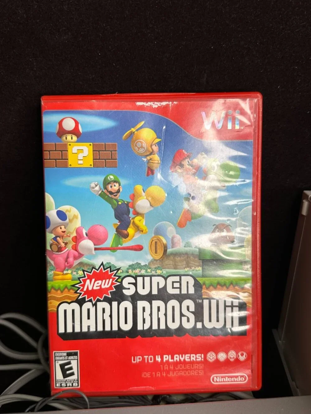 Nintendo Wii White Console Bundle (RVL-001) – Includes New Super Mario Bros. Wii